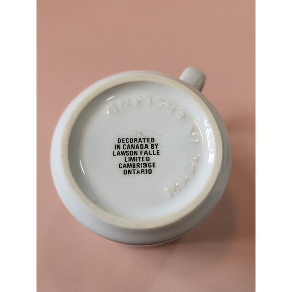 VTG Mug With Bible Verse Made In England Decorated In Canada - Picture 8 of 9